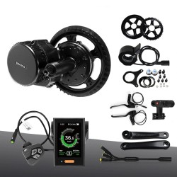 Bafang BBS01B 36V 350W keskimoottori muunnospaketti sähköpyörään 44T 46T 48T 52T