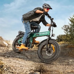 ENGWE EP-2 3.0 Boost taitettava sähköpyörä 48V13.5Ah-akku 250W-moottori 20-tuumaiset renkaat 120km-toimintasäde 150kg-kantavuus