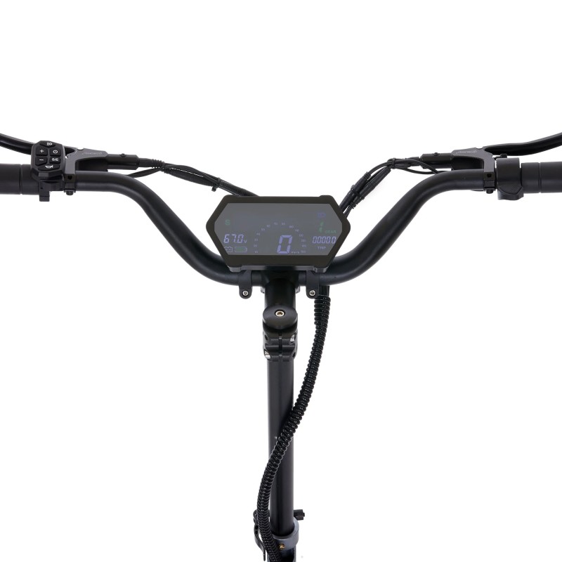 ANGWATT T1 3.0 60V 6000W tuplamoottorinen maasto-sähköpotkulauta 11-tuumaiset renkaat ohjausvaimennin 200 kg kantavuus