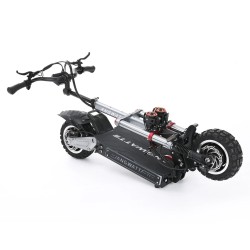 ANGWATT T1 3.0 60V 6000W tuplamoottorinen maasto-sähköpotkulauta 11-tuumaiset renkaat ohjausvaimennin 200 kg kantavuus