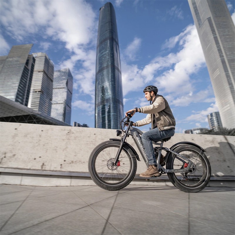 RZOGUWEX S7 sähköpyörä 48V 25Ah akku 1000W moottori hydrauliset jarrut 20 tuuman renkaat