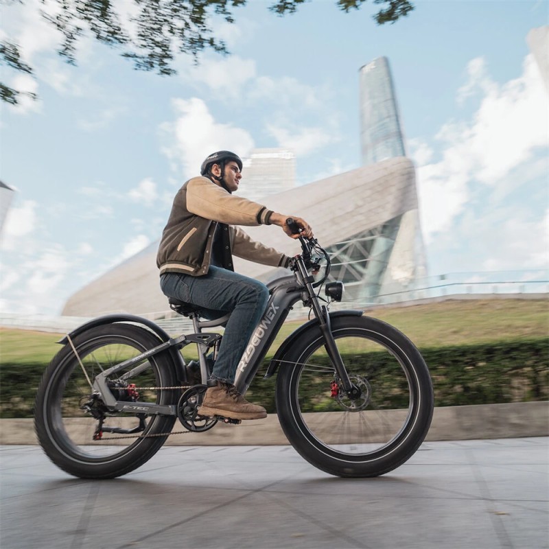 RZOGUWEX S7 sähköpyörä 48V 25Ah akku 1000W moottori hydrauliset jarrut 20 tuuman renkaat