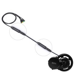 BAFANG BBS01B 36V 250W keskimoottori muunnossarja 52T sähköpyörä tee-se-itse HANIWINNER akku 7.8Ah