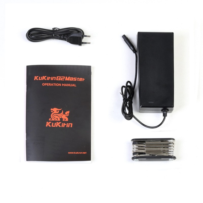 KuKirin G2 Master sähköpotkulauta kaksoismoottori 1000W×2 20,8Ah akku 25 km/h 60–70 km kantavuus 120 kg