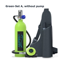 ChikaDIV 1 litran sukelluspullo 15–20 minuutin kannettava sukelluspaketti