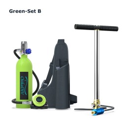 ChikaDIV 1 litran sukelluspullo 15–20 minuutin kannettava sukelluspaketti