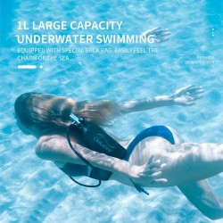 ChikaDIV 1 litran sukelluspullo 15–20 minuutin kannettava sukelluspaketti