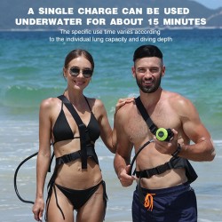 ChikaDIV 1 litran sukelluspullo 15–20 minuutin kannettava sukelluspaketti