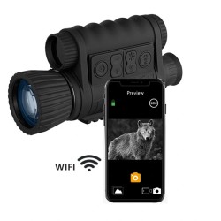 WG650/WG650Pro yönäkökiikari wifi-sovelluksella infrapunalla 300m kantama 1280x720 teräväpiirto 6-kertainen optinen zoom