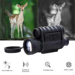 WG650/WG650Pro yönäkökiikari wifi-sovelluksella infrapunalla 300m kantama 1280x720 teräväpiirto 6-kertainen optinen zoom