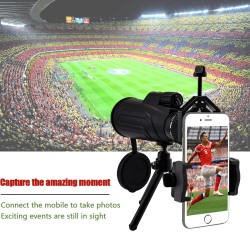 Monokulaarinen suurennettava kaukoputki 8–20x50 ja 6–16x42, korkealaatuinen optiikka, jalustakiinnitteinen