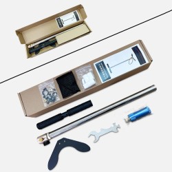 ChikaDIV pieni manuaalinen korkeapainepumppu sukellukseen 30MPa ruostumattomasta teräksestä