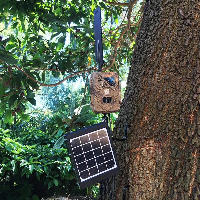 Riistakameran M5 kiinnike puuhun 360 astetta säädettävä 1/4 tuuman ruuvikiinnitys infrapunalaitteille pimeänäkölaitteille