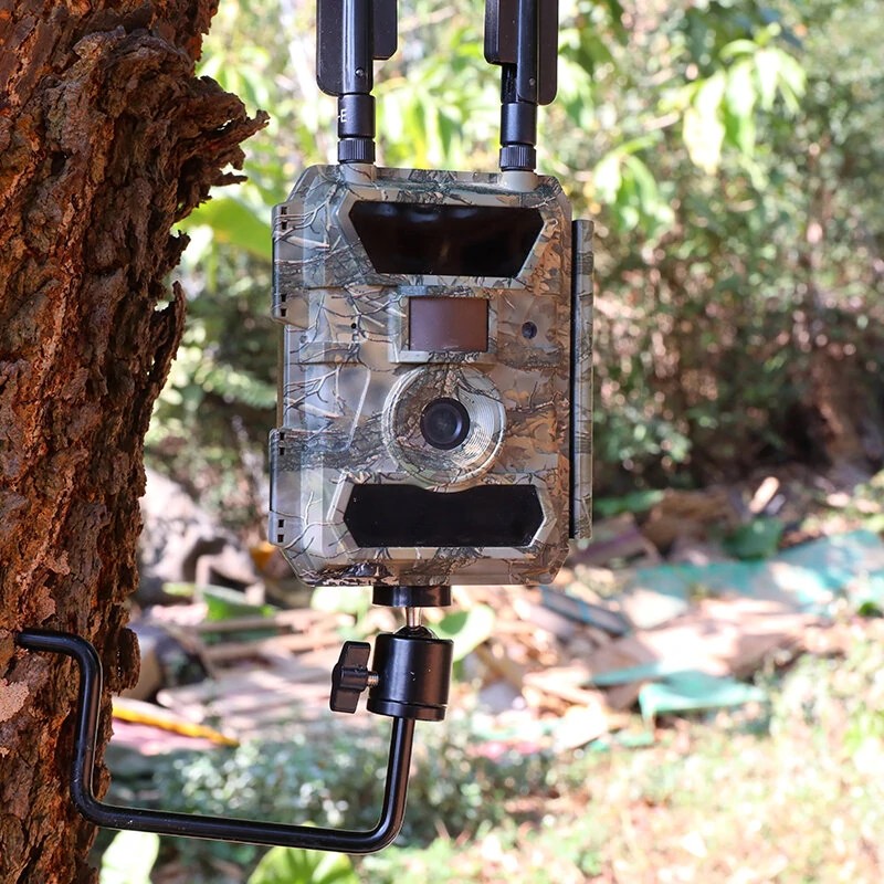 Riistakameran M5 kiinnike puuhun 360 astetta säädettävä 1/4 tuuman ruuvikiinnitys infrapunalaitteille pimeänäkölaitteille