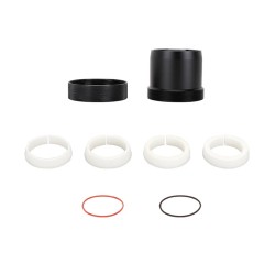 Pika asennussovitin PARD NV007 38 46 mm nopea kiinnitys alumiininen sovitinrengas musta