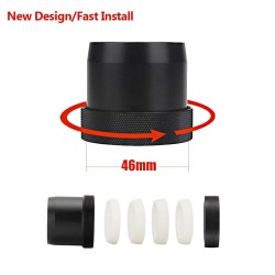 Pika-asennussovitin PARD NV007 38–46 mm nopea kiinnitys alumiininen sovitinrengas musta