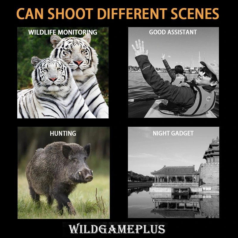 WG535 maastokuvioitu pimeänäkökiikari 5x35 infrapuna digitaalinen monokulaarinen kamera