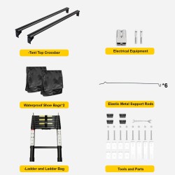 NATURNEST kattoteltta kahdelle tai kolmelle, alumiinirunko, kovakuori, vedenpitävä, UV-suoja