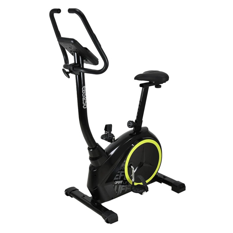 LIFEFIT EB5250 aerobinen kuntopyörä 150kg kantavuus LCD näyttö ergonominen istuin säädettävä vastus
