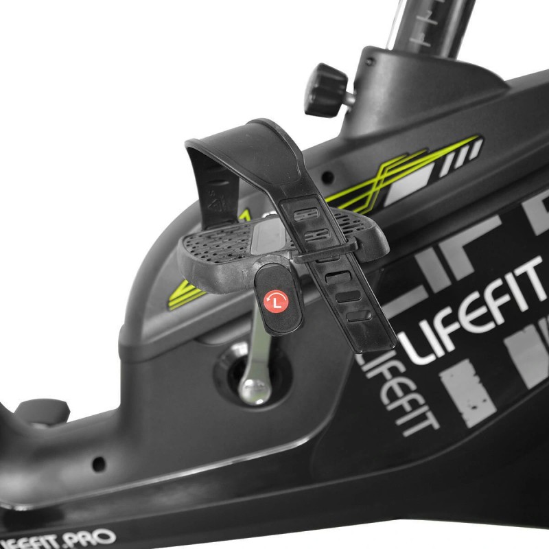 LIFEFIT EB7200 aerobinen kuntopyörä 150kg kantavuus LCD-näyttö säädettävä istuin kahdeksan vastustasoa