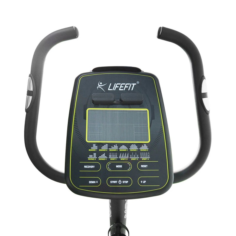LIFEFIT EB7200 aerobinen kuntopyörä 150kg kantavuus LCD-näyttö säädettävä istuin kahdeksan vastustasoa