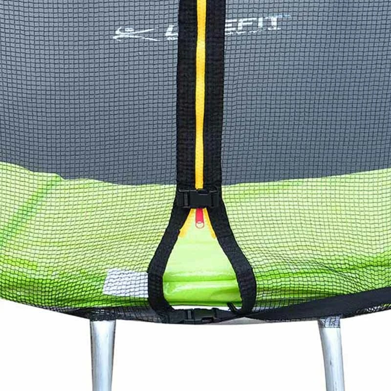 LIFEFIT 244-senttinen trampoliini turvaverkolla ja tikkailla kantavuus 100 kg
