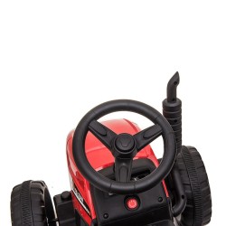 ELJET ajettava traktori 12V akku kauko-ohjaus Bluetooth MP3-soitin turvavyö peräkärry 2 vuoden takuu