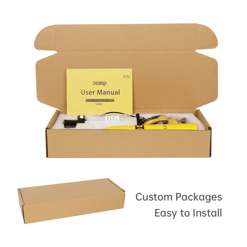 DIDEEP 0,5-litrainen kannettava sukelluspullo varahengityslaite silikonisuukappaleella painemittarilla