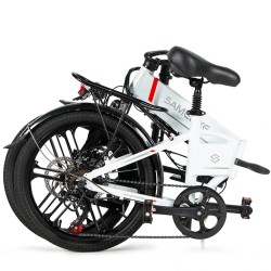 SAMEBIKE taitettava sähköpyörä 20tuumaa 48V 10.4Ah 250W 25km/h 40–80km kantavuus 120kg