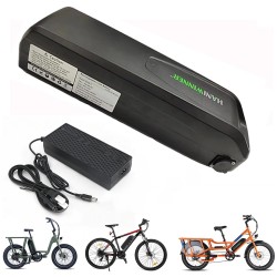 HANIWINNER HA194 05 36V 10Ah alaputken sähköpyörän akku 20A BMS laturi mukana sopii 250 500W moottorille