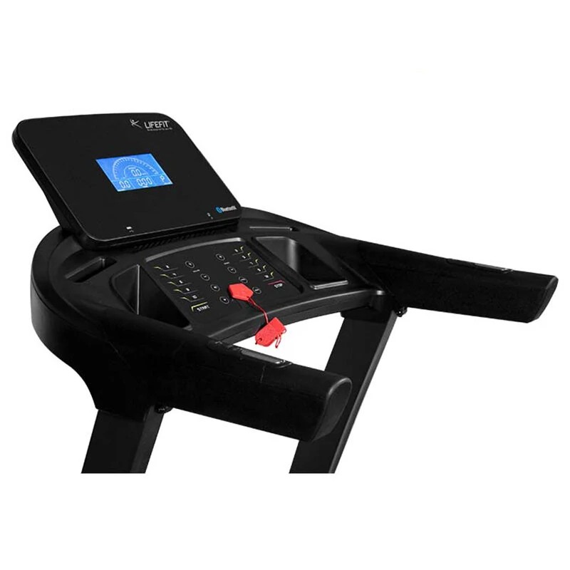 LIFEFIT TM7100 taitettava juoksumatto kotitoimistoon 6,0hv 1–20km/h asennusvapaa led-näyttö sykeanturi 150kg 2 vuoden takuu