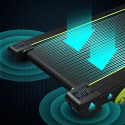 LIFEFIT TM3150 taittuva juoksumatto kotiin ja toimistoon 2,5 hv Bluetooth-yhteys LED-näyttö