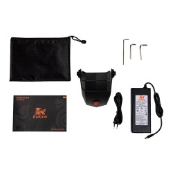 KuKirin G3 sähköpotkulauta 1200W 52V 18Ah taitettava 10,5-tuuman renkaat 70km toimintamatka 100kg kantavuus 25km/h