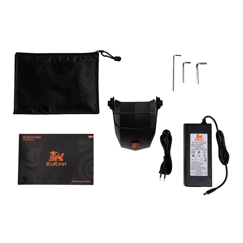 KuKirin G3 sähköpotkulauta 1200W 52V 18Ah taitettava 10,5-tuuman renkaat 70km toimintamatka 100kg kantavuus 25km/h