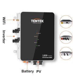 LANPWR TENTEK 1600W 2 MPPT älykäs EMS-ohjain mikroinvertterillä parvekkeelle