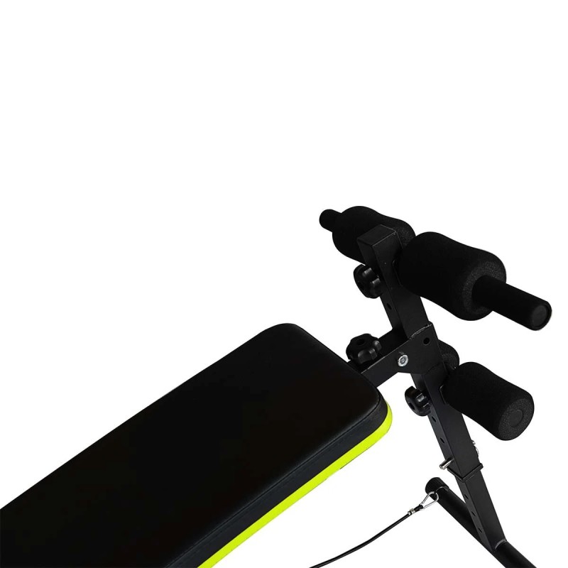 LIFEFIT FB-LAV-01-03B säädettävä vatsalihaspenkki kotikuntoiluun tukeva teräsrunko 125kg