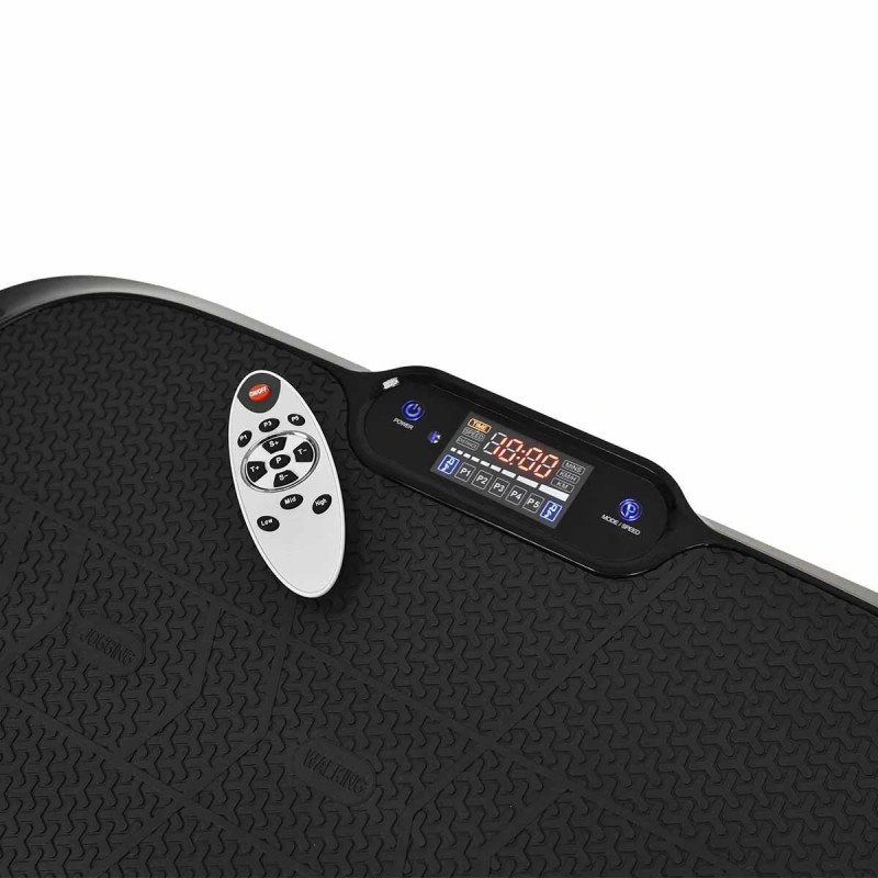 LIFEFIT värähtelylevy F-DESK-01-01 vastuskuminauhalla kotitreeniin moniohjelmainen lihasten muokkaamiseen