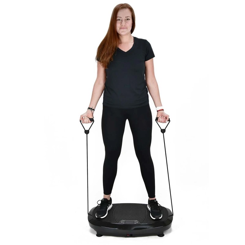 LIFEFIT F-DESK-03-01 värähtelyalusta matalakohinainen kotikuntoilu vastuskuminauhoilla lihashieronta ja muotoilu