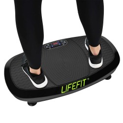 LIFEFIT F-DESK-03-01 värähtelyalusta matalakohinainen kotikuntoilu vastuskuminauhoilla lihashieronta ja muotoilu