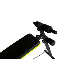 LIFEFIT säädettävä taitettava istumaannousupenkki kotisaliin 125 kg kantavuus