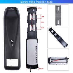 BAFANG Hailong Max 48V 20Ah 960Wh litiumioni akku sähköpyörään 30A BMS USB-portilla