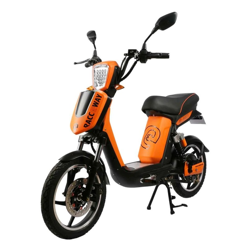 RACCEWAY MOTOE-1B sähkömopo ETY(COC)-sertifioitu 25 km/h 48V 12Ah 45 km 18 tuuman renkaat