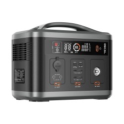 Blackview OSCAL PowerMax 666Wh kannettava varavirtalähde 700W LiFePO4 langaton lataus led taskulamppu yli 800 sykliä