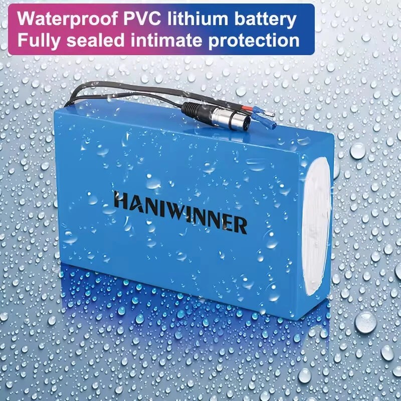 HANIWINNER HA201 48V 20Ah 960Wh universaali sähköpyöräakku 30A BMS vesitiivis laturilla