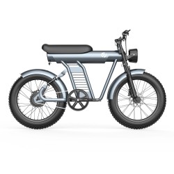 YYG ZM21 sähköpyörä 48V 20Ah akku 1200W moottori 25km/h huippunopeus 55-65km toimintasäde 150kg kantavuus