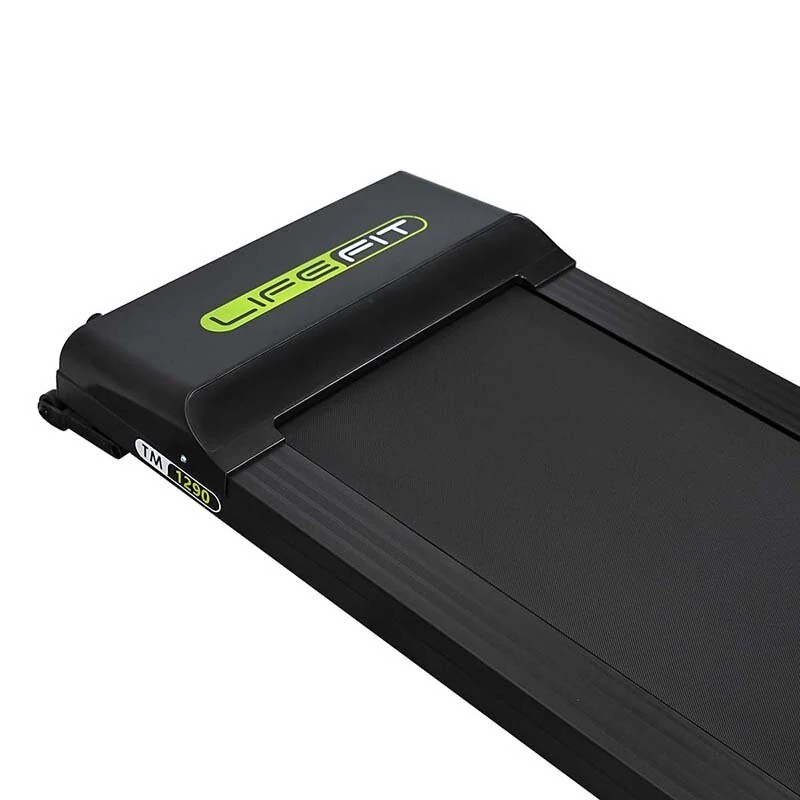 LIFEFIT TM1290 kotikäyttöinen juoksumatto 1,2hv hiljainen moottori bluetooth-yhteys LCD-näyttö 90kg asennusvapaa 2 vuoden takuu