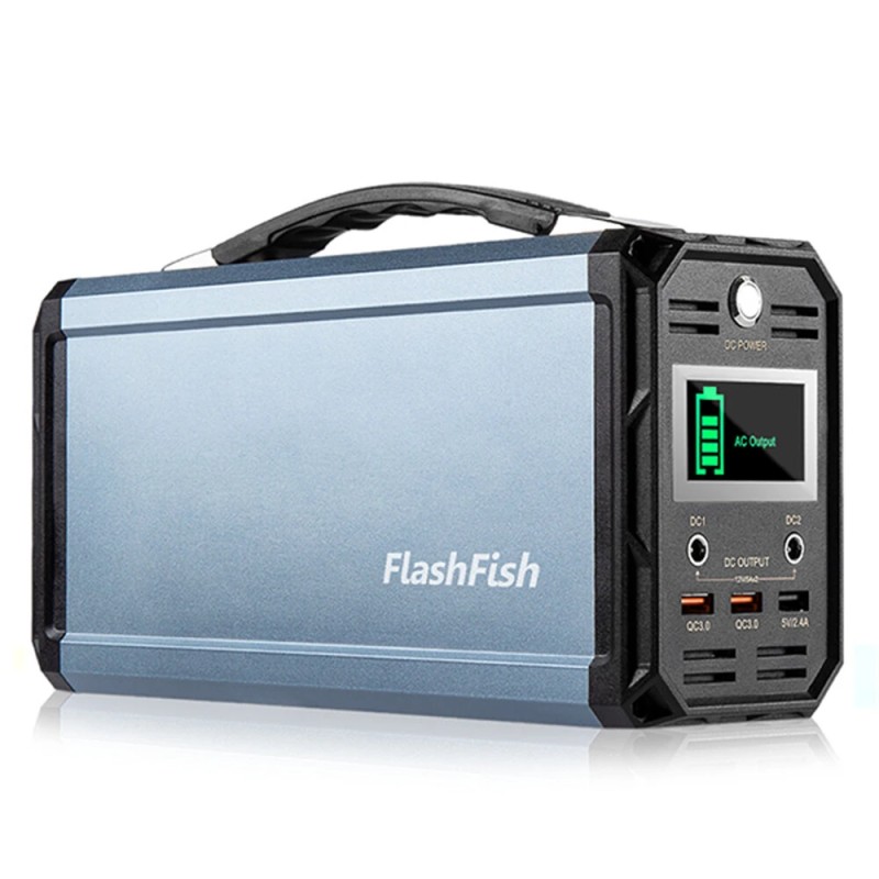 FlashFish G300 kannettava 300W aurinkogeneraattori varavirtalähde 222Wh 60000mAh puhdas siniaalto