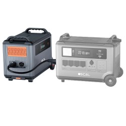 Blackview OSCAL PowerMax 6000 kannettava virtalähde 3600Wh BP3600 lisäakulla ja PM400 PRO 400W aurinkopaneelilla