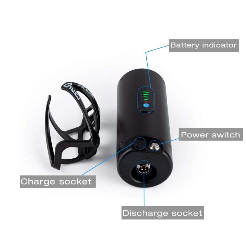 Unitpackpower S001-2 48V 7Ah sähköpyörän litiumioniakku Sanyo 3500mAh kennot 18A BMS 2A laturi