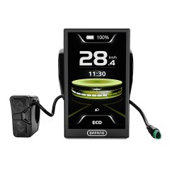 BAFANG BBSHD 48V 1000W keskimoottori muuntosarja C010 näyttö 40T/46T ketjupyörä